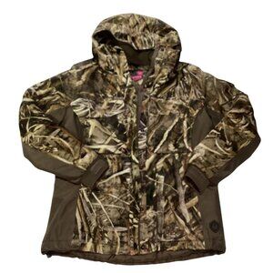 Game Winner Women's Size Small Realtree Max 5 wit Pink Accents Hunting Coat NICE